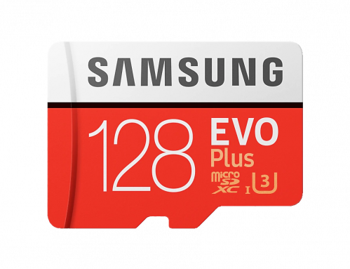 фото товару Карта памяти (акция) Samsung MicroSDXC (UHS-1) EVO Plus 128GB (Class 10)+SD адаптер
