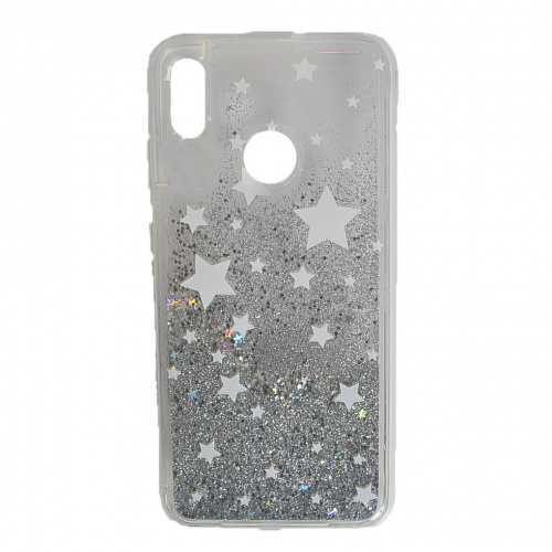 фото товару Накладка TPU Lively Glitters Samsung A20 (2019) A205F/A30 (2019) A305F silver stars (тех.пак)