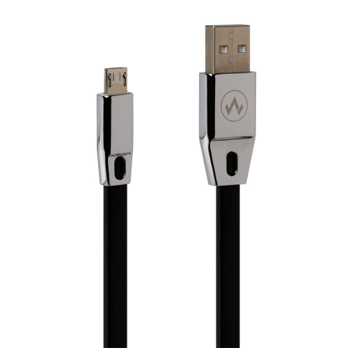 фото товару Дата кабель Wesdar T4 microUSB 1m 2A Black