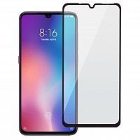 фото товару Захисне скло MakeFuture Xiaomi Mi 9 Lite Full Cover (full glue) Black