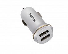 фото товару АЗУ Wesdar U8 2USB 3.1A White
