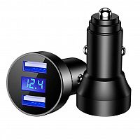 фото товару АЗУ Joyroom JR-C07 2USB 4.8A LCD Black