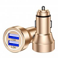 фото товару АЗУ Joyroom JR-C01 2USB 4.8A LCD Gold