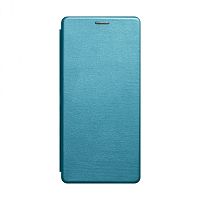 фото товару Чохол-книжка Premium Leather Case Xiaomi Redmi Note 9S/9 Pro sea blue (тех.пак)