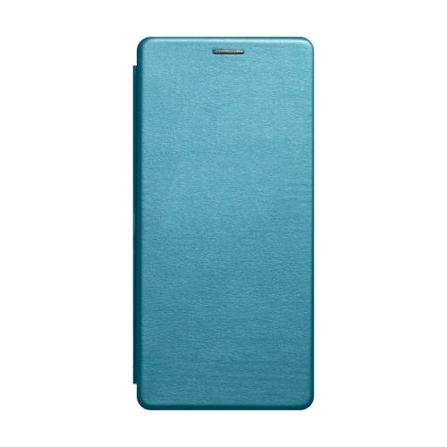 фото товару Чохол-книжка Premium Leather Case Xiaomi Redmi Note 9S/9 Pro sea blue (тех.пак)
