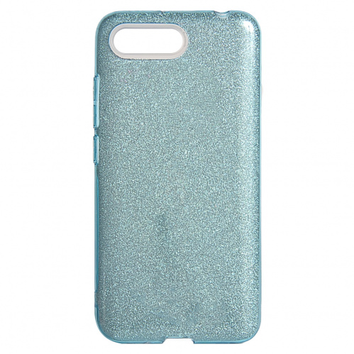 фото товару Накладка Shine 3в1 (PC+TPU) Huawei Y6 (2018) blue (тех.пак)