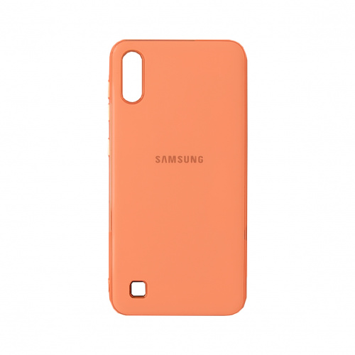 фото товару Накладка Original Silicone Joy touch Samsung A10/M10 (2019) A105F/M105F Coral (тех.пак)