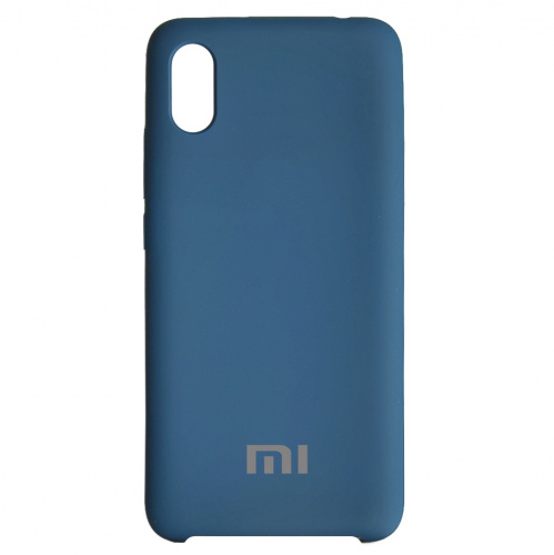 фото товару Накладка Silicone Case High Copy Xiaomi Redmi 7A Midnight Blue