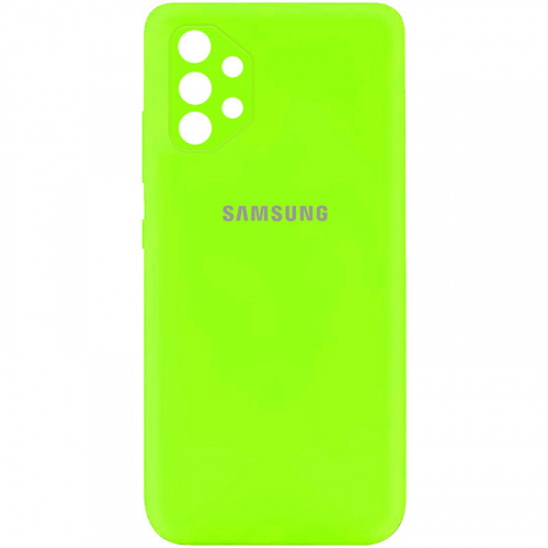 фото товару Накладка Silicone Case High Copy Samsung A32 (2021) A325F Fluorescent Green