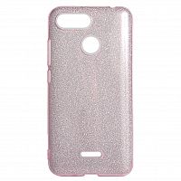 фото товару Накладка Shine 3в1 (PC+TPU) Xiaomi Redmi 6/6A pink (тех.пак)
