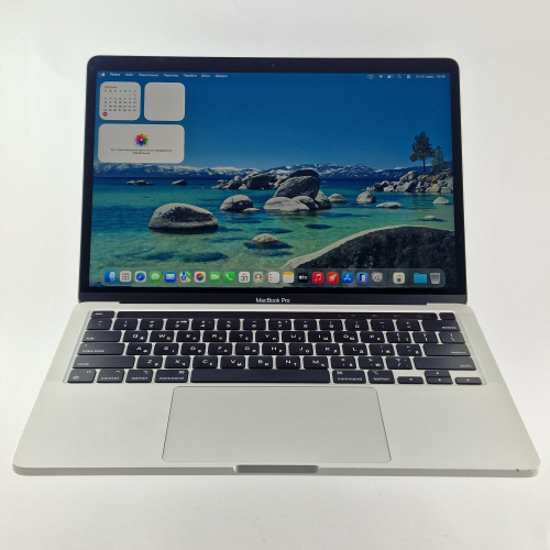 Apple MacBook Pro 13" with Touch Bar Apple M1 (8C CPU/8C GPU), 16 GB, 512 GB, Silver фото товару Apple MacBook Pro 13" with Touch Bar Apple M1 (8C CPU/8C GPU), 16 GB, 512 GB, Silver