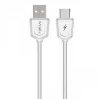 фото товару Дата кабель Wesdar T29 microUSB 1m 2A White