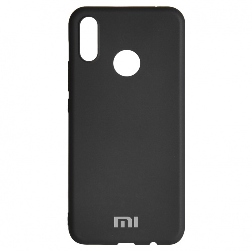 фото товару Накладка Silicone Case High Copy Xiaomi Redmi Note 7 (2019) Black
