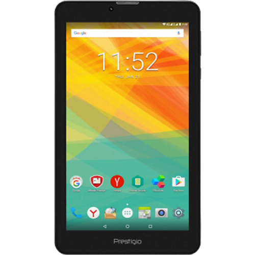 фото товару Планшет Prestigio Grace 3257 3G Black 7", IPS, Quad Core, 1.3Ghz,1Gb/16Gb, BT4.0, 802.11 b/g/n, GPS, 0.3MP/2MP, Android 7.0,