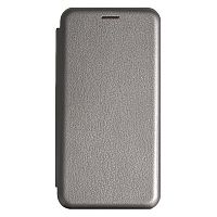 фото товару Чохол-книжка Premium Leather Case Xiaomi Mi 8 Lite grey (тех.пак)