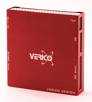 фото товару Verico Card Reader USB 2.0 Red