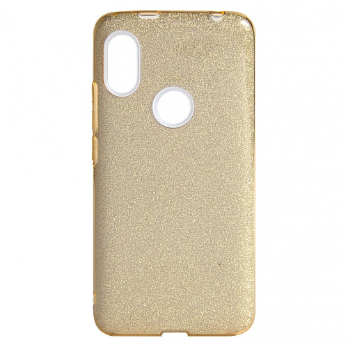 фото товару Накладка Shine 3в1 (PC+TPU) Xiaomi Redmi S2 gold (тех.пак)