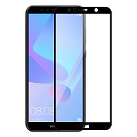 фото товару Захисне скло Florence (full glue) Huawei Y6 (2018)/Y6 Prime/Honor 7A plus Full Cover Black (тех.пак)