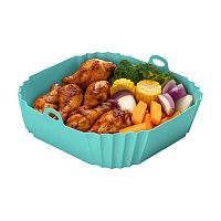 фото товара Силіконовий вкладиш для аерофритюрниць Noveen SI405 (17,7 x 17,7 x 5,8 cm)