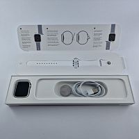 фото товару Apple Watch Series 8 GPS, 41mm, Silver, White Sport Band