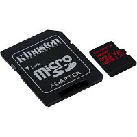 фото товара Kingston MicroSDHC 32GB UHS-I A1 (Class 10)+SD adapter