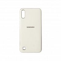 фото товару Накладка Original Silicone Joy touch Samsung A10/M10 (2019) A105F/M105F White (тех.пак)