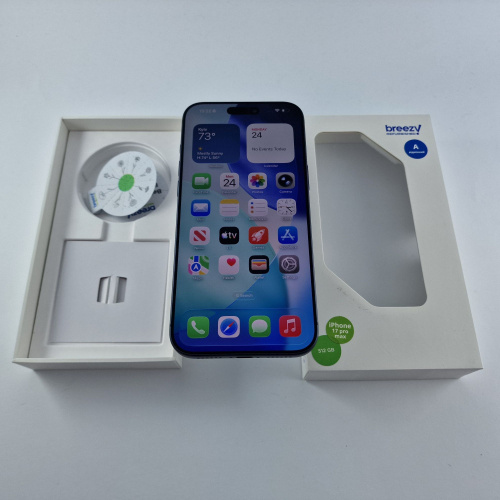 Apple iPhone 17 Pro Max 512 GB Deep Blue фото товару Apple iPhone 17 Pro Max 512 GB Deep Blue