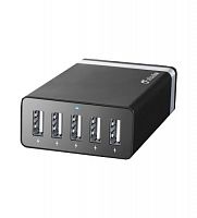 фото товару Зарядная станция Cellularline 5USB 8A black (ACHUSB5STAT8AK)