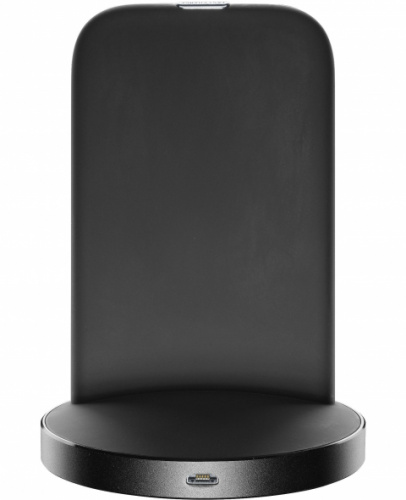 фото товару БЗУ Cellularline Fast Charger Stand black (WIRELESTANDADATK)