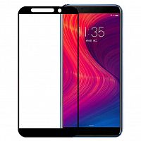 фото товару Защитное стекло Florence (full glue) Lenovo A5 Full Cover Black (тех.пак)