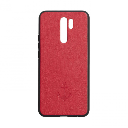 фото товару Накладка Leather Magnet Case Xiaomi Redmi 9 Red