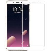 фото товару Захисне скло MakeFuture Meizu M6s Full Cover White