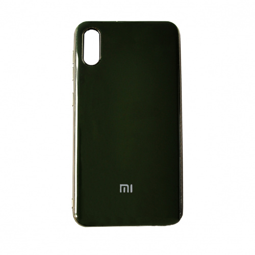 фото товару Накладка Original Silicone Joy touch Xiaomi Redmi 7A Dark green (тех.пак)