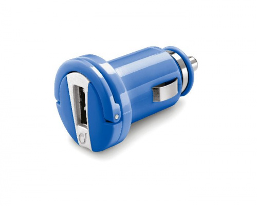 фото товару АЗП Cellularline USB Compact blue (MICROCBRUSBB)