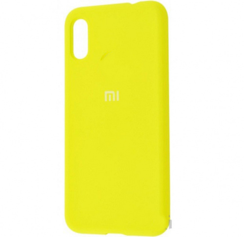 фото товару Накладка Silicone Case High Copy Xiaomi Redmi 7A Yellow