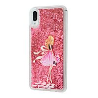 фото товару Накладка TPU Lively Glitters Samsung A10 (2019) A105F girl in pink dress (тех.пак)