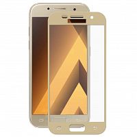 фото товару Защитное стекло MakeFuture Samsung A5 (2017) A520F Full Cover Gold