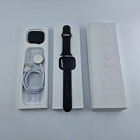 фото товару Apple Watch Series 10 GPS, 46mm, Jet Black, Black Sport Band, M/L