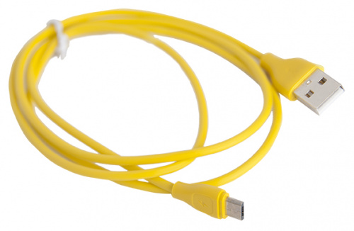 фото товару Дата кабель Jellico YG-10 microUSB 1m 2A Yellow