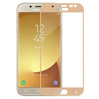 фото товару Захисне скло MakeFuture Samsung J5 (2017) J530 Full Cover (full glue) Gold