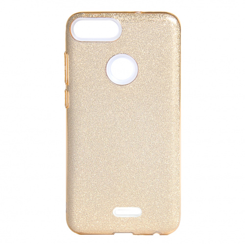 фото товару Накладка Shine 3в1 (PC+TPU) Xiaomi Redmi 6/6A gold (тех.пак)