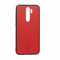 фото товару Накладка Leather Magnet Case Xiaomi Redmi Note 8 Pro Red