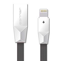 фото товару Дата кабель Jellico KS-07 Lightning 1m 3A Gray