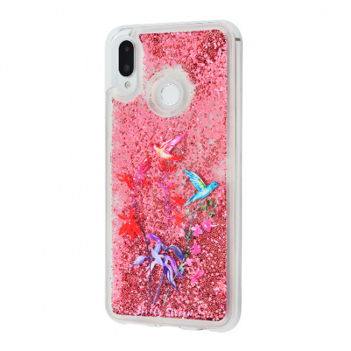 фото товару Накладка TPU Lively Glitters Samsung A40 (2019) A405F birds (тех.пак)