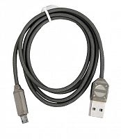 фото товару Дата кабель Jellico PR-10 microUSB 1m 3A Grey