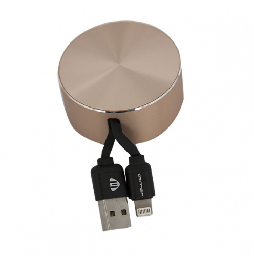 фото товару Дата кабель Jellico TY-10 Lightning 0.9m 3A Gold