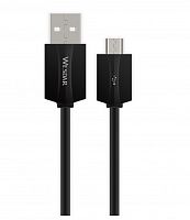 фото товару Дата кабель Wesdar T30 microUSB 1m 2A Black