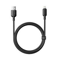 фото товару Дата кабель BASEUS Silky Series P10377702113-00 Lightning 1m 2.4A Black