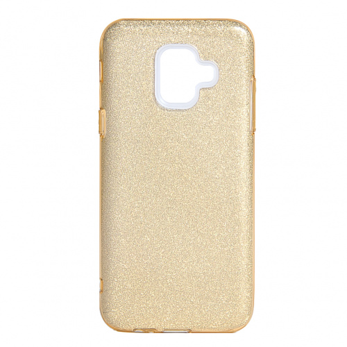 фото товару Накладка Shine 3в1 (PC+TPU) Samsung J6 Plus (2018) J610 gold (тех.пак)