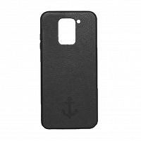 фото товару Накладка Leather Magnet Case Xiaomi Redmi Note 9 (2020) Black